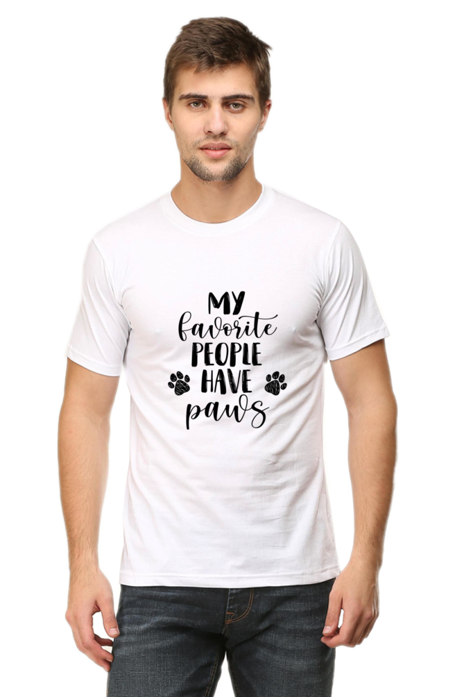 My Favorite ppl have paws - Classic Unisex T-shirt