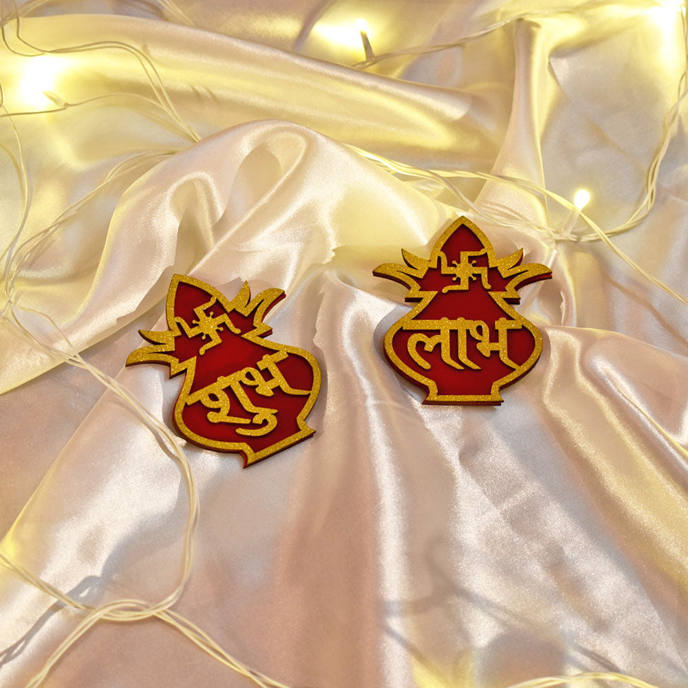 UTSAV Diwali Hamper with Shubh Labh Meenakari Work Toran & Decor products - उत्सव