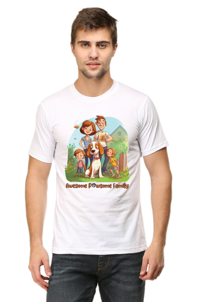 Awesome Pawsome Family - Classic Unisex T-shirt