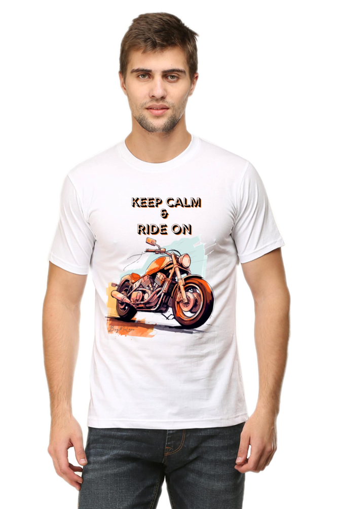 Keep Calm & Ride on - Classic Unisex T-shirt