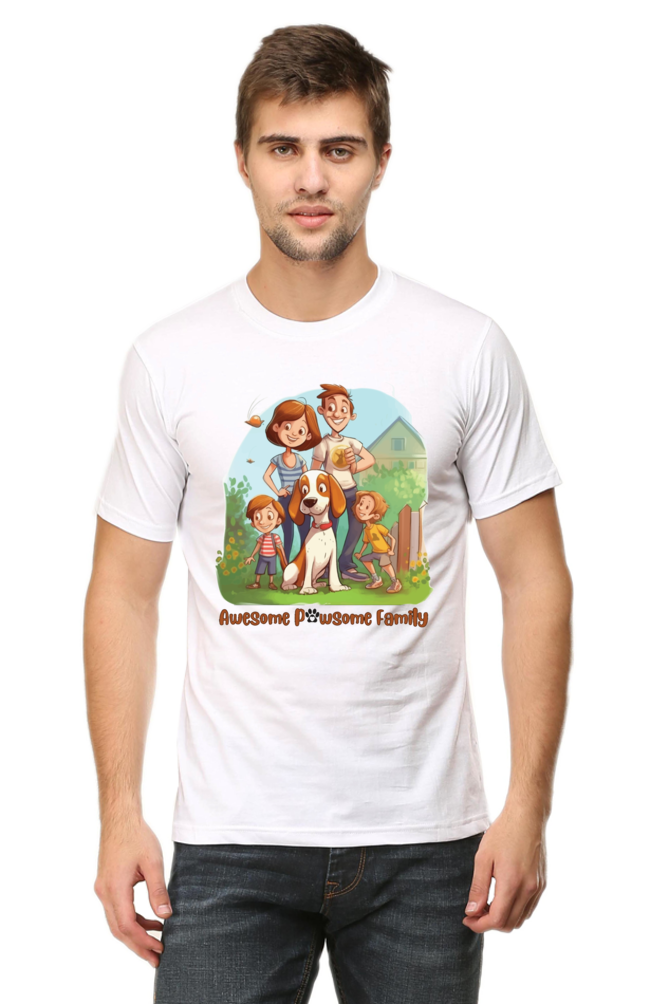 Awesome Pawsome Family - Classic Unisex T-shirt