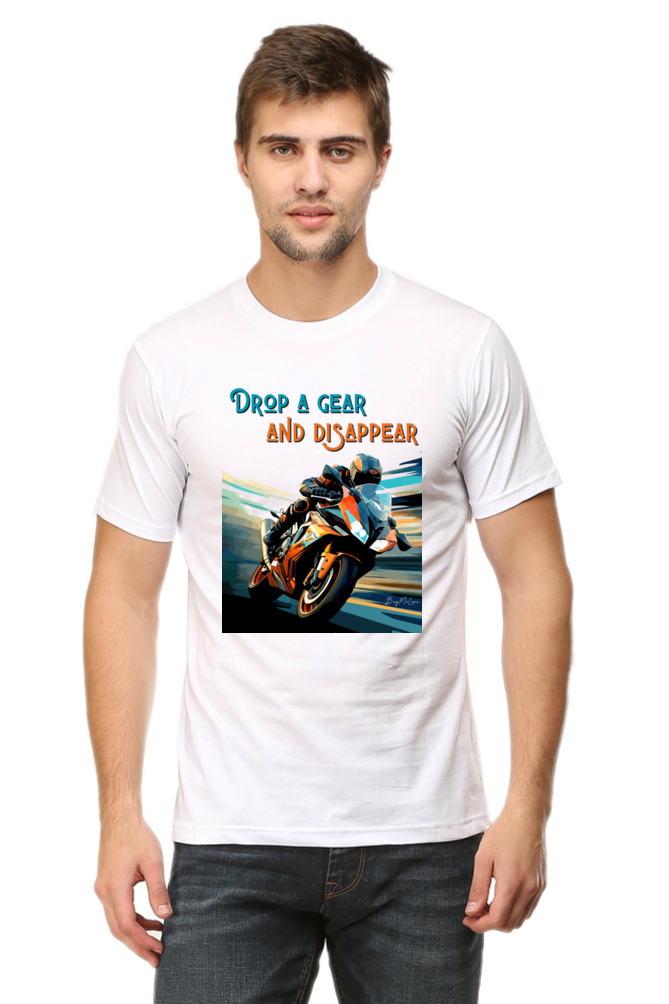 Drop a Gear & Disappear- Classic Unisex T-shirt