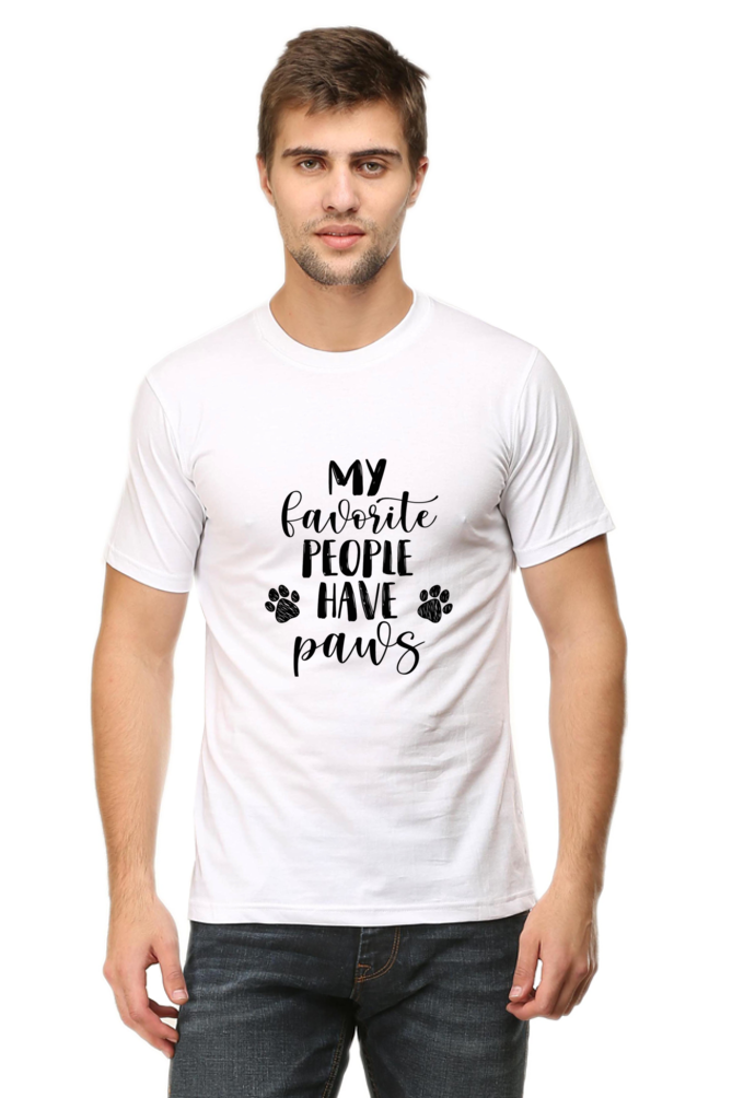 My Favorite ppl have paws - Classic Unisex T-shirt