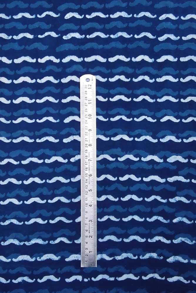 Dabu Hand Block Printed Cotton Fabric