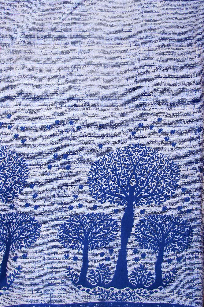 Block Printed Cotton Running Fabric