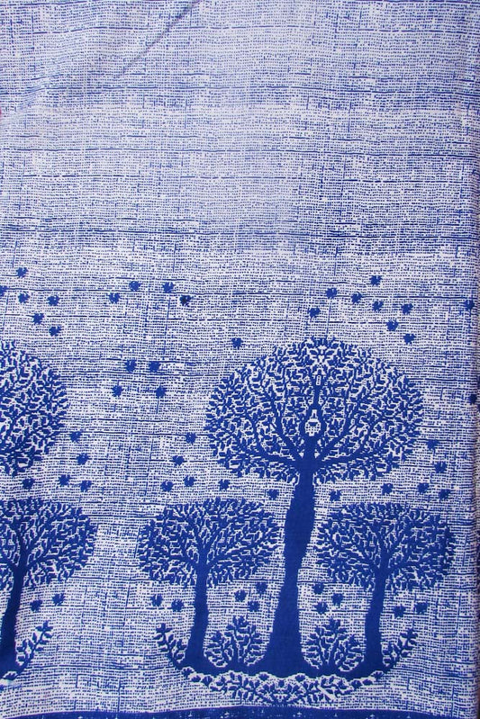 Block Printed Cotton Running Fabric