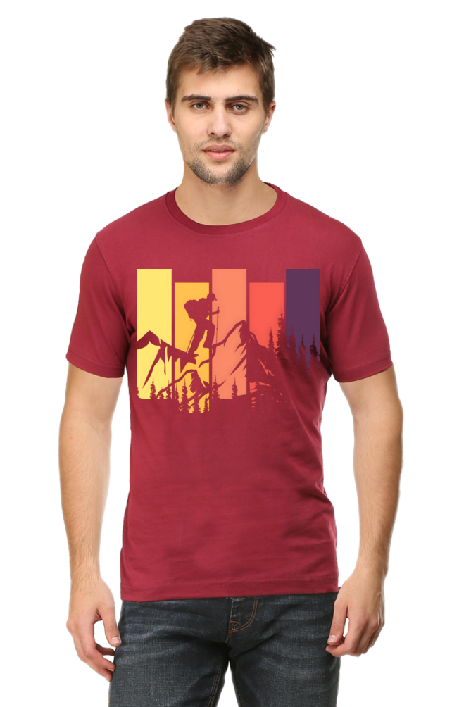 Hiking Graphic Classic Unisex T-shirt