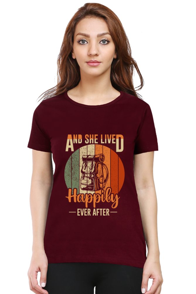 Lived Happily Everafter, Womens T-Shirt