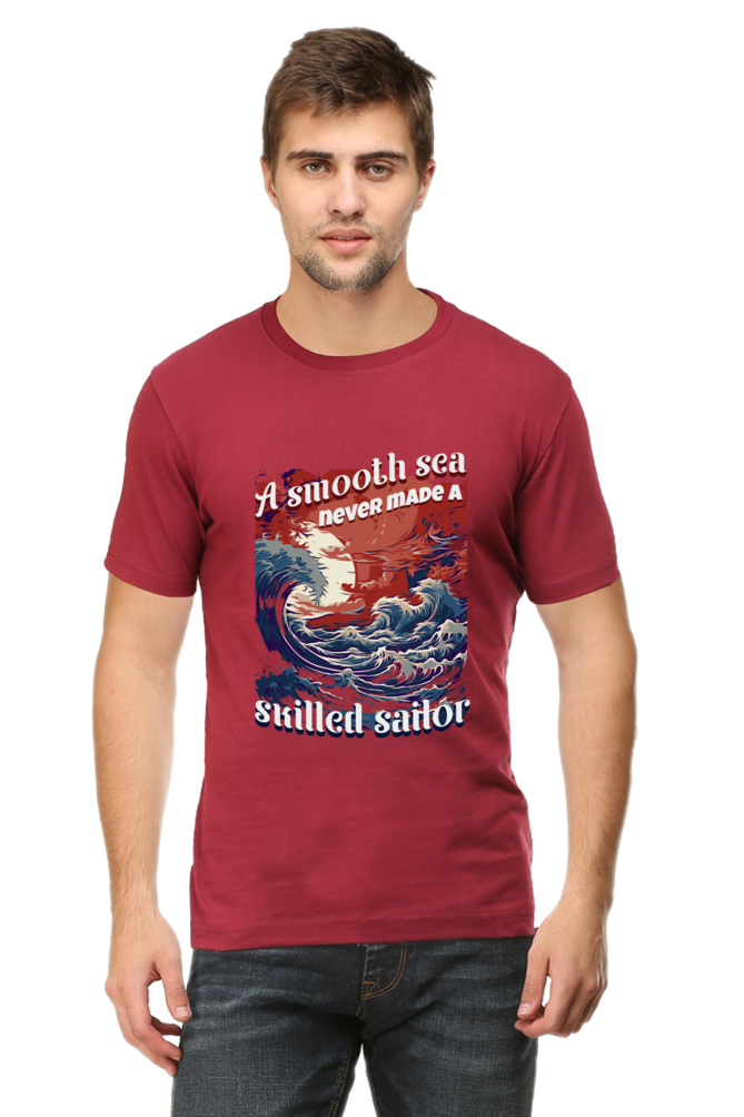 A smooth Sea never made a skilled sailor, Classic Unisex T-shirt