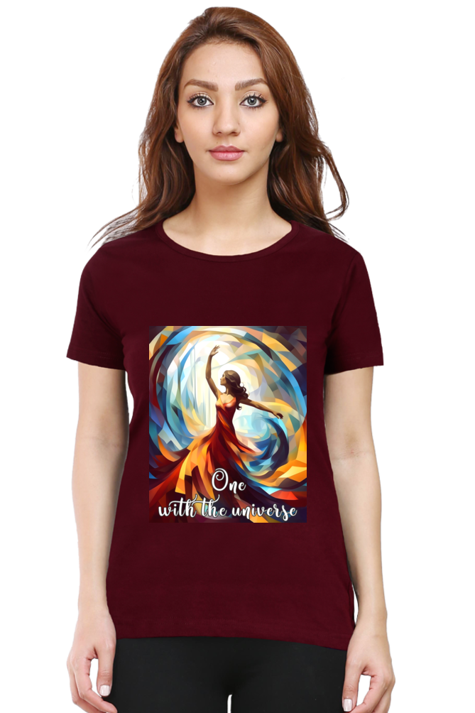One with the Universe Womens T-Shirt