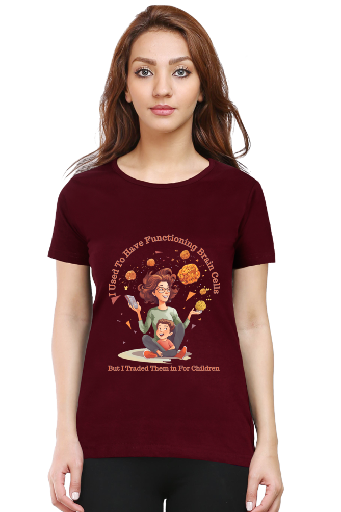 Traded Brain for Children - Womens T-Shirt