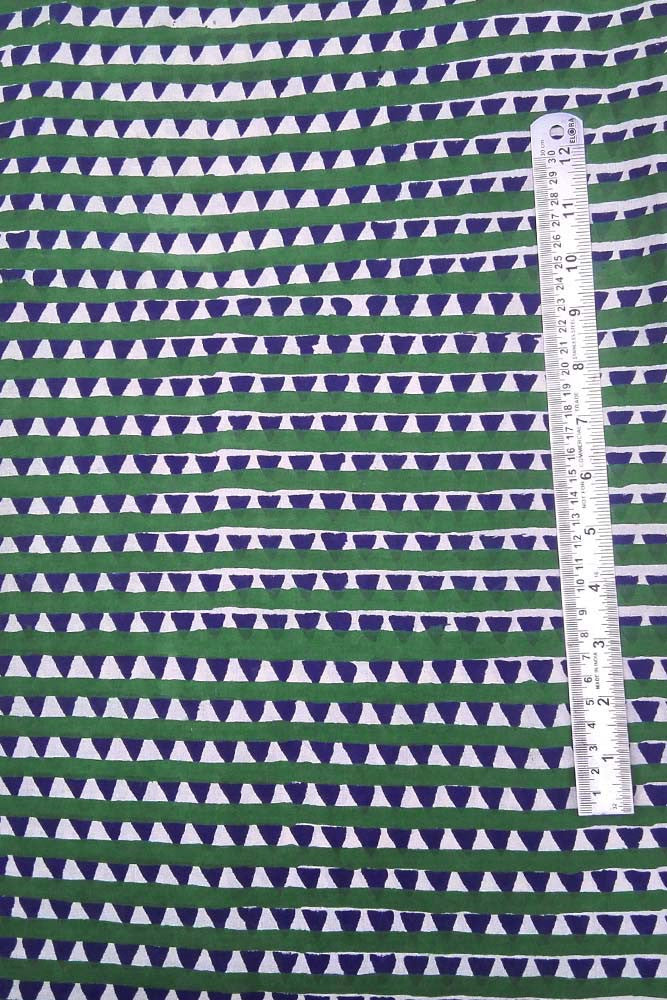 Block printed Cotton fabric