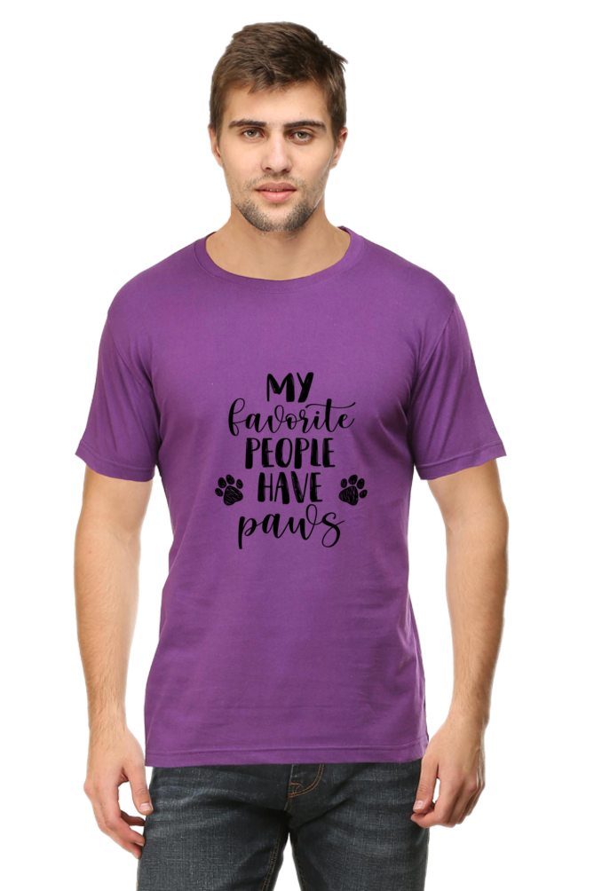 My Favorite ppl have paws - Classic Unisex T-shirt