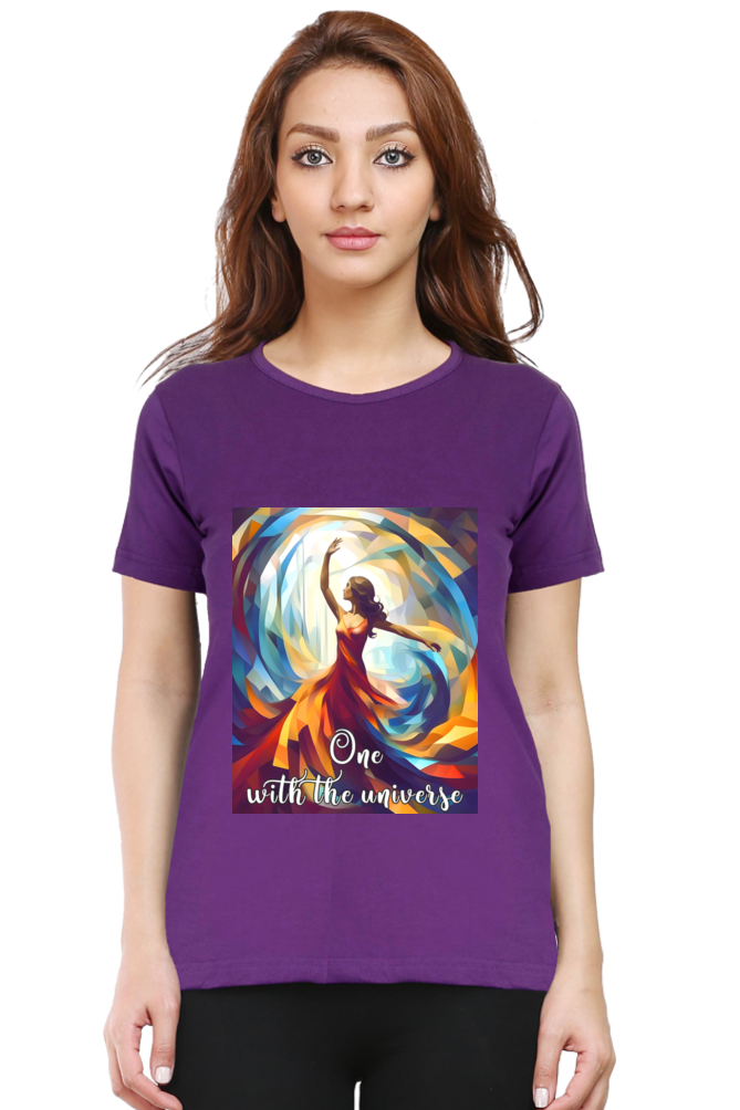 One with the Universe Womens T-Shirt