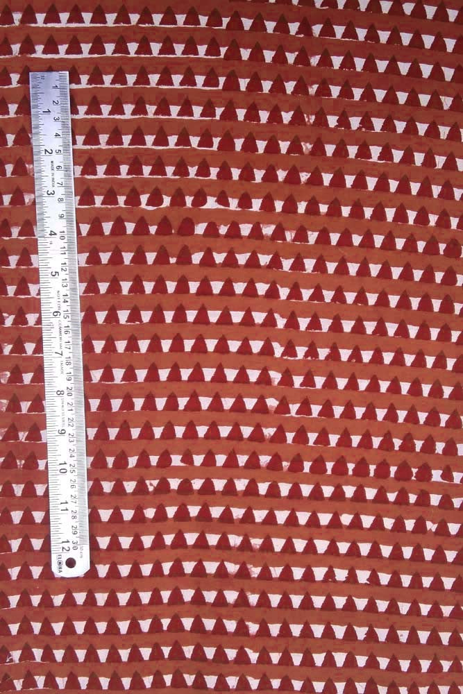 Block printed Cotton fabric