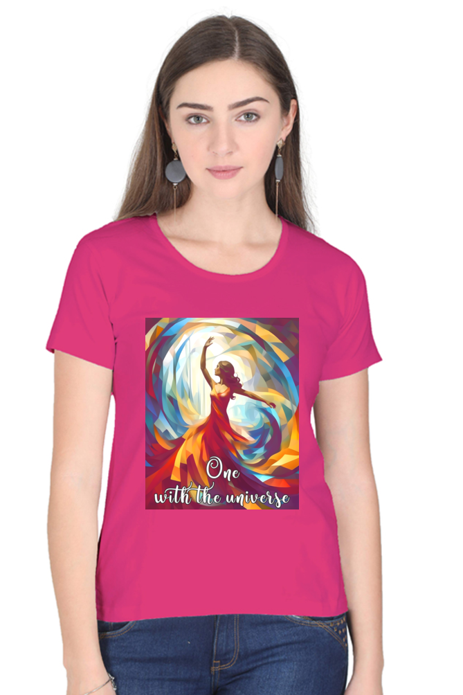 One with the Universe Womens T-Shirt