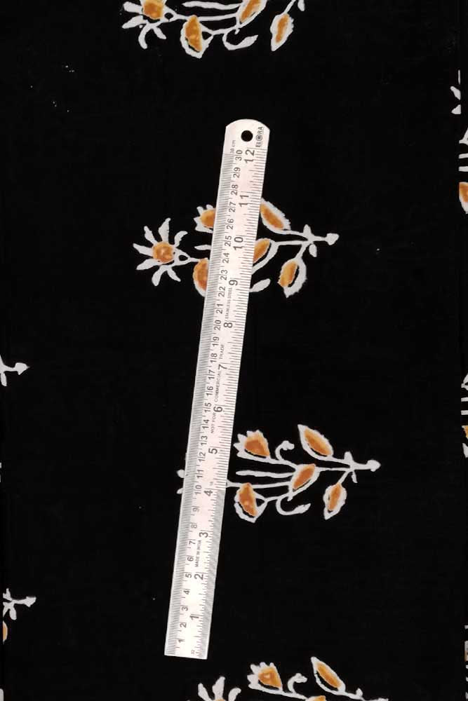 Block Printed Cotton Cut Fabric