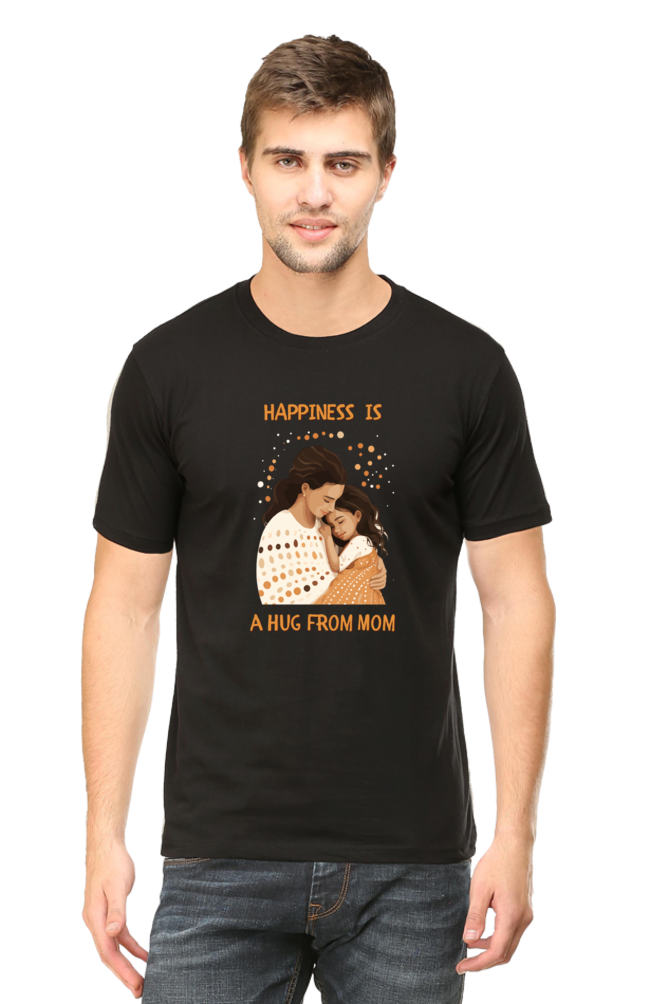 Happiness is a Hug from mom - Classic Unisex T-shirt