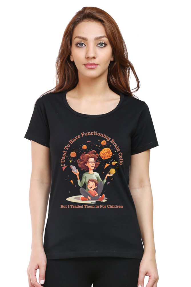 Traded Brain for Children - Womens T-Shirt