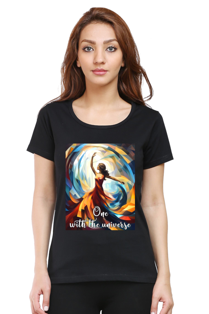 One with the Universe Womens T-Shirt
