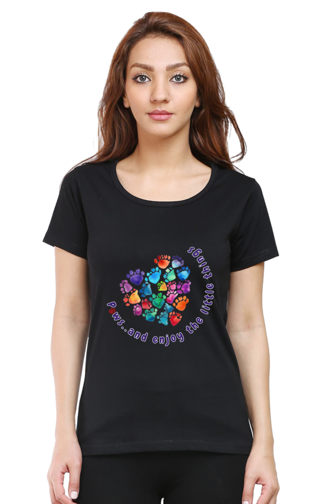 Paws & Enjoy - Womens T-Shirt