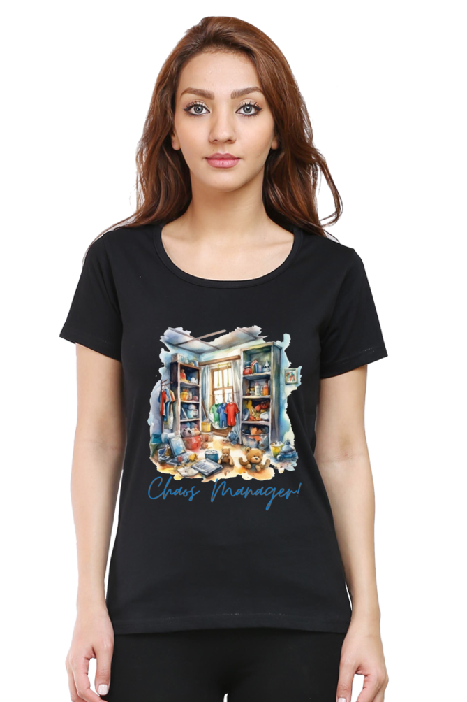 Chaos Manager Womens T-Shirt