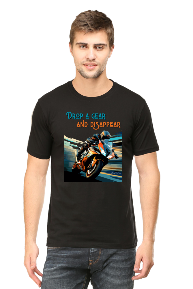 Drop a Gear & Disappear- Classic Unisex T-shirt