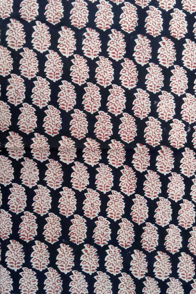 Bagru Block Printed Running Cotton Fabric