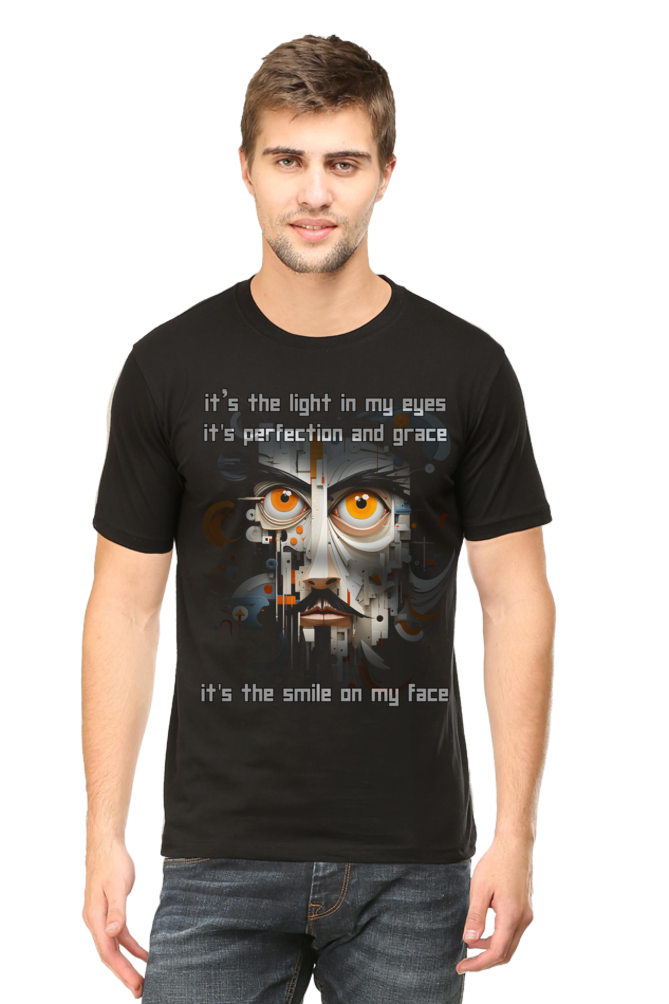 Its the light in my eyes Classic Unisex Round neck T-shirt