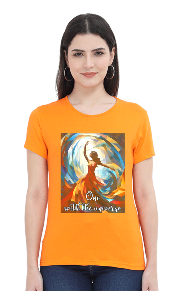 One with the Universe Womens T-Shirt