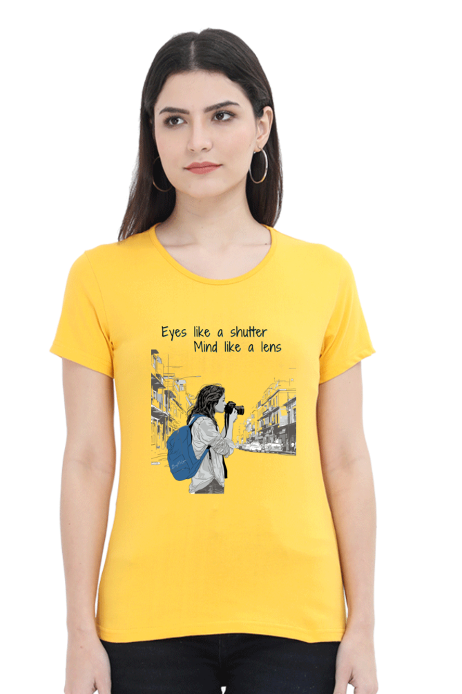 Eyes like a shutter - Womens T-Shirt