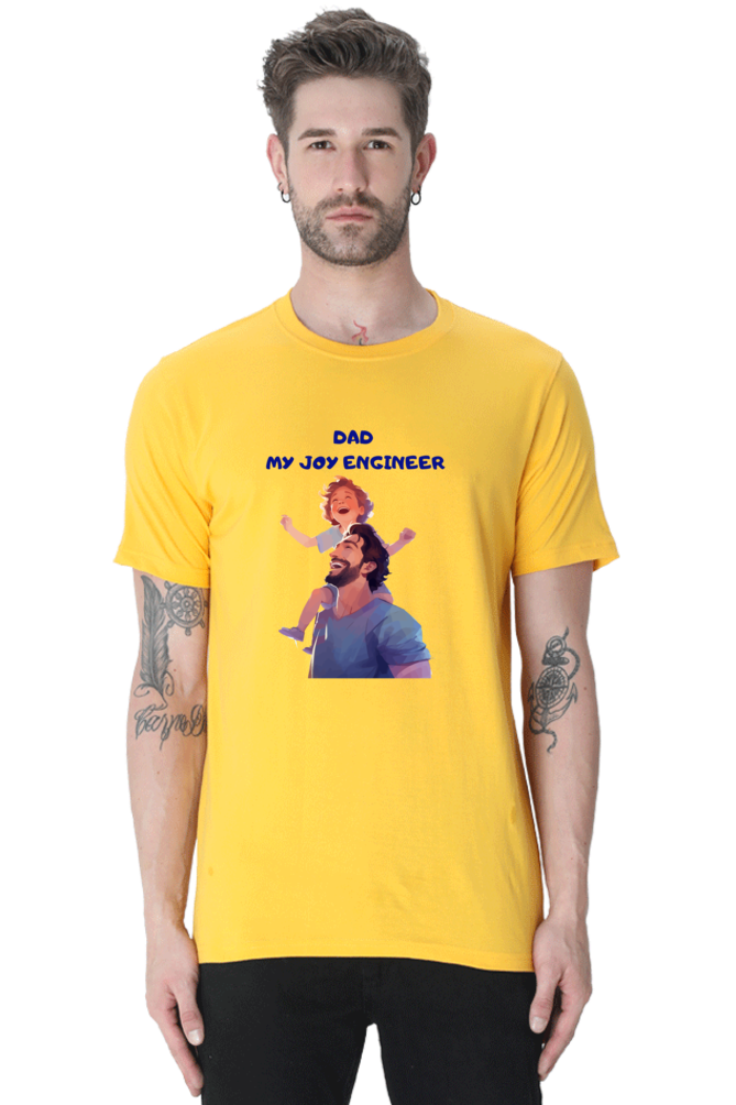 Dad my joy engineer - Unisex T - shirt
