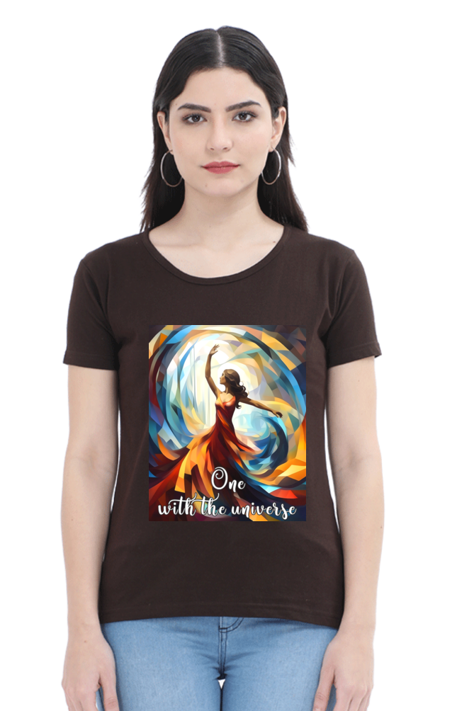 One with the Universe Womens T-Shirt