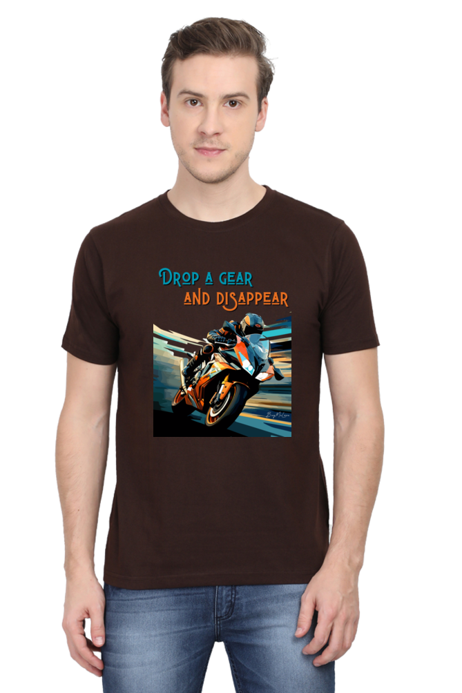 Drop a Gear & Disappear- Classic Unisex T-shirt