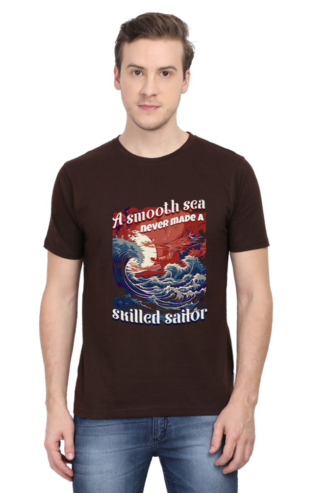 A smooth Sea never made a skilled sailor, Classic Unisex T-shirt