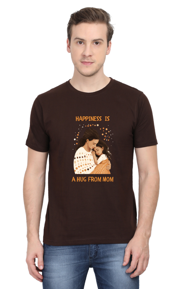 Happiness is a Hug from mom - Classic Unisex T-shirt