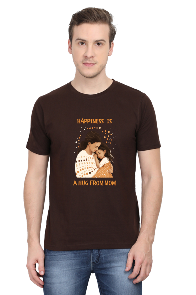 Happiness is a Hug from mom - Classic Unisex T-shirt