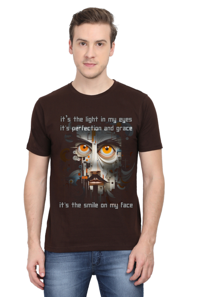 Its the light in my eyes Classic Unisex Round neck T-shirt