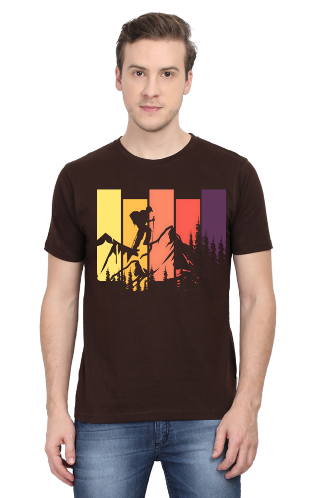 Hiking Graphic Classic Unisex T-shirt