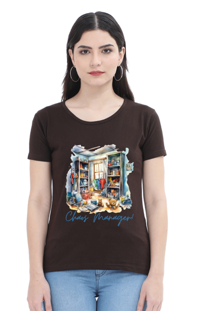 Chaos Manager Womens T-Shirt