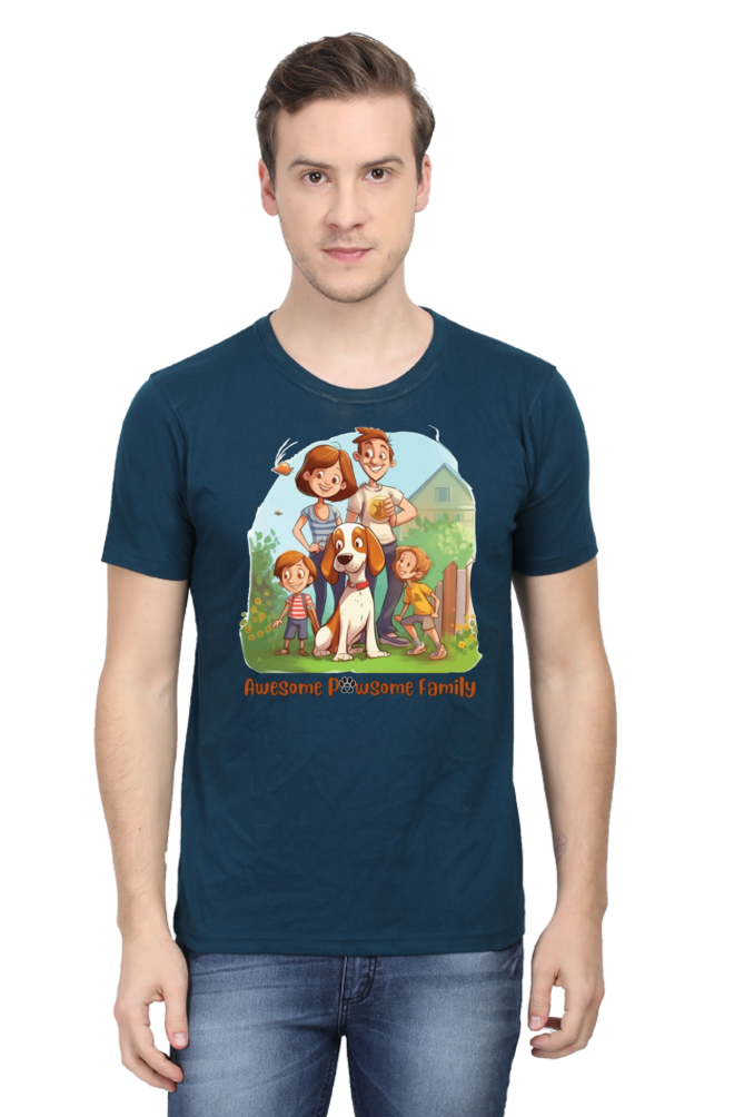 Awesome Pawsome Family - Classic Unisex T-shirt