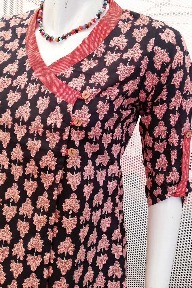 Elegant Cotton Short Kurti/ Short Top