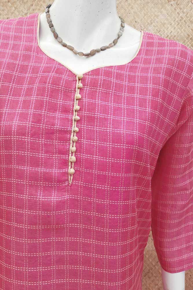 Elegant tussar silk Long Kurta