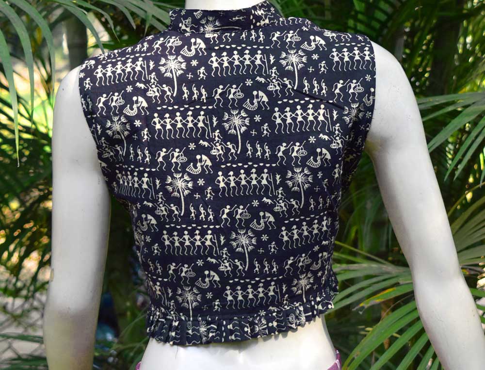 Sleeveless Cotton Blouse/crop top