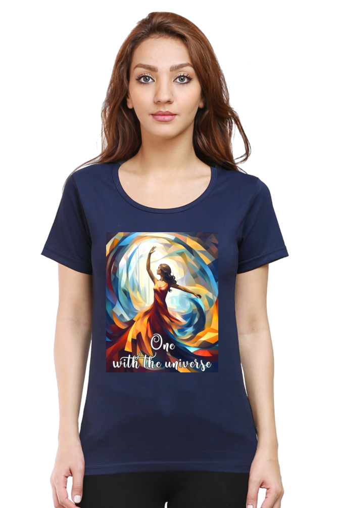 One with the Universe Womens T-Shirt