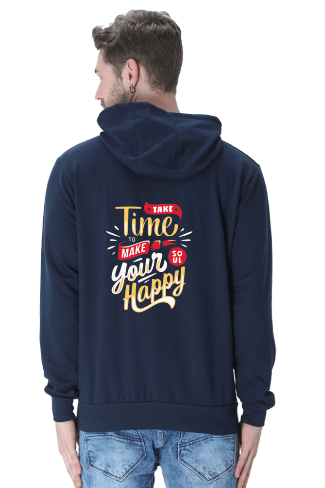 Time to Make Your Soul Happy - Unisex Hooded SweatShirt