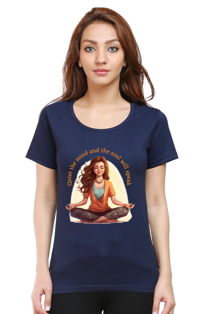 Quiet the Mind - Womens T-Shirt