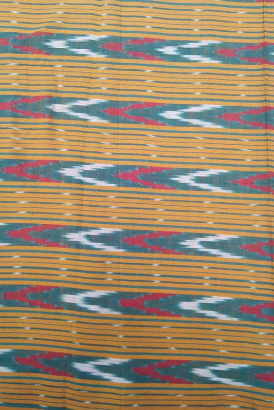 Woven Ikkat Cotton Cut Fabric (blouse)