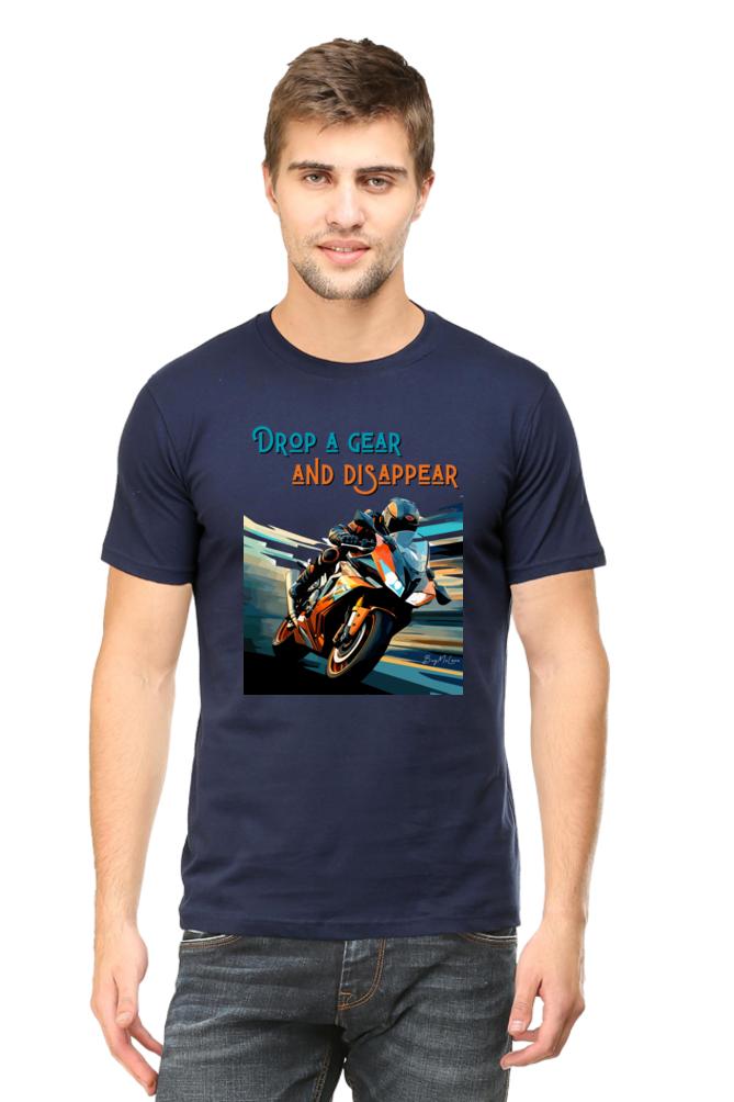 Drop a Gear & Disappear- Classic Unisex T-shirt