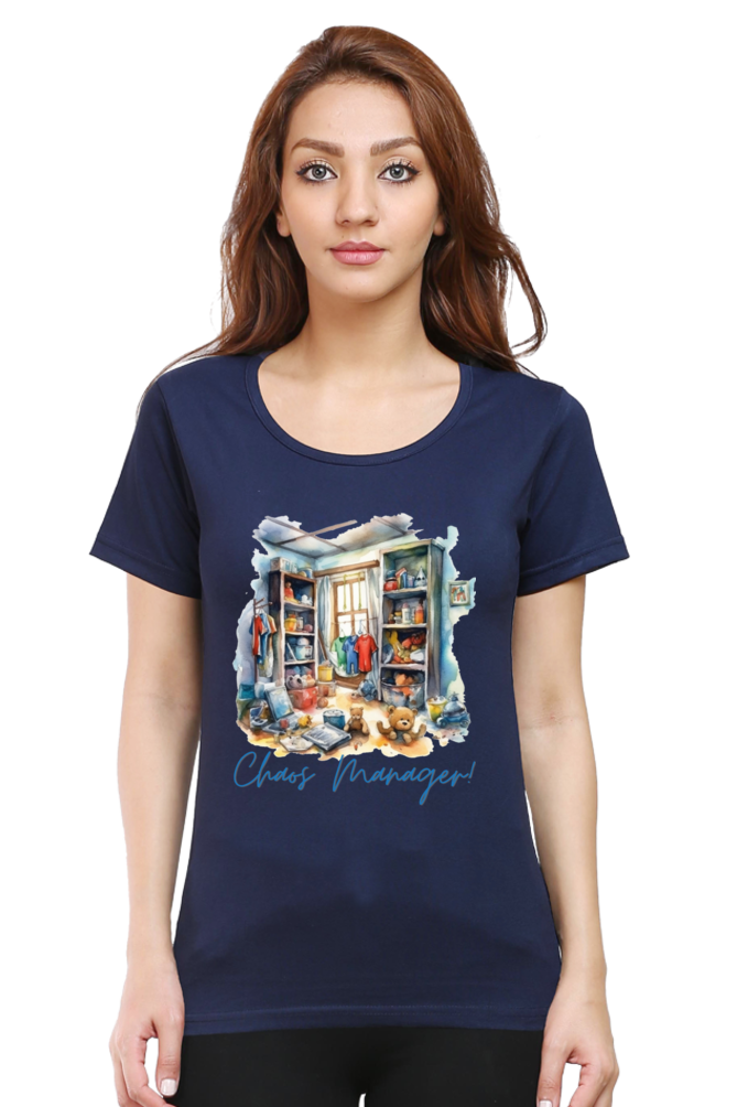 Chaos Manager Womens T-Shirt